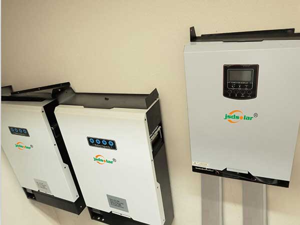 one total set 5KW solar panel systems with 2 pcs 5kw Battery in Guinea-Bissau