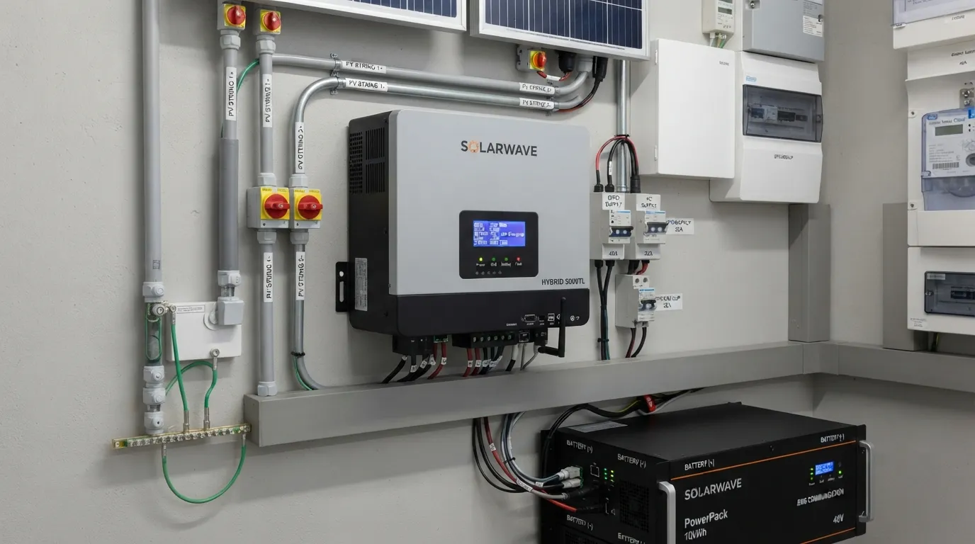 20kW solar panel system