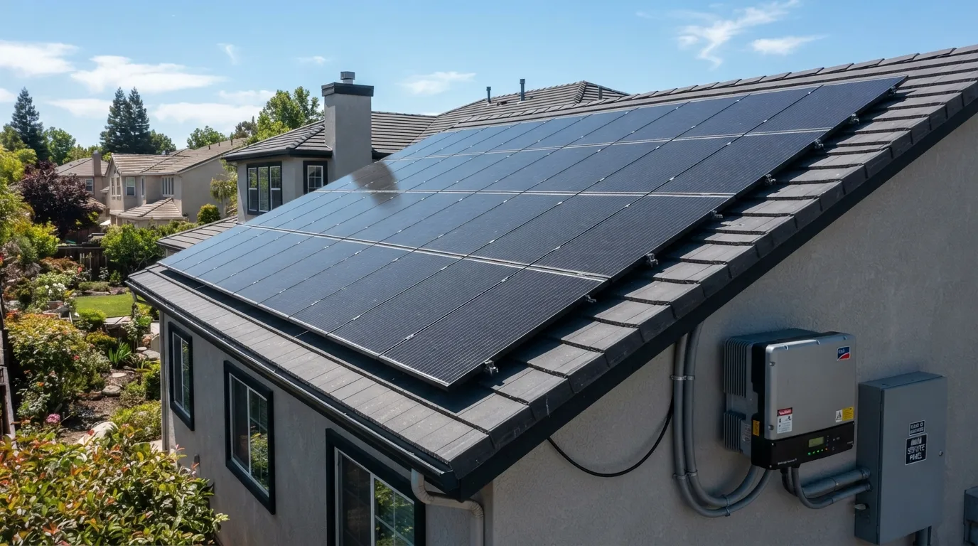 20kW solar panel system