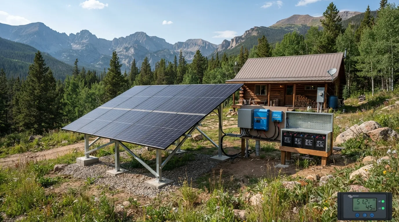 off grid solar panel system