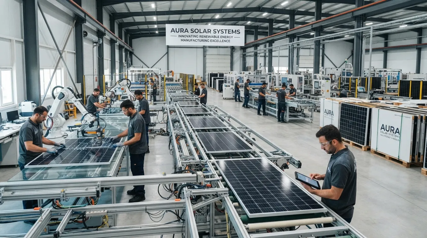 solar panel system manufacturer