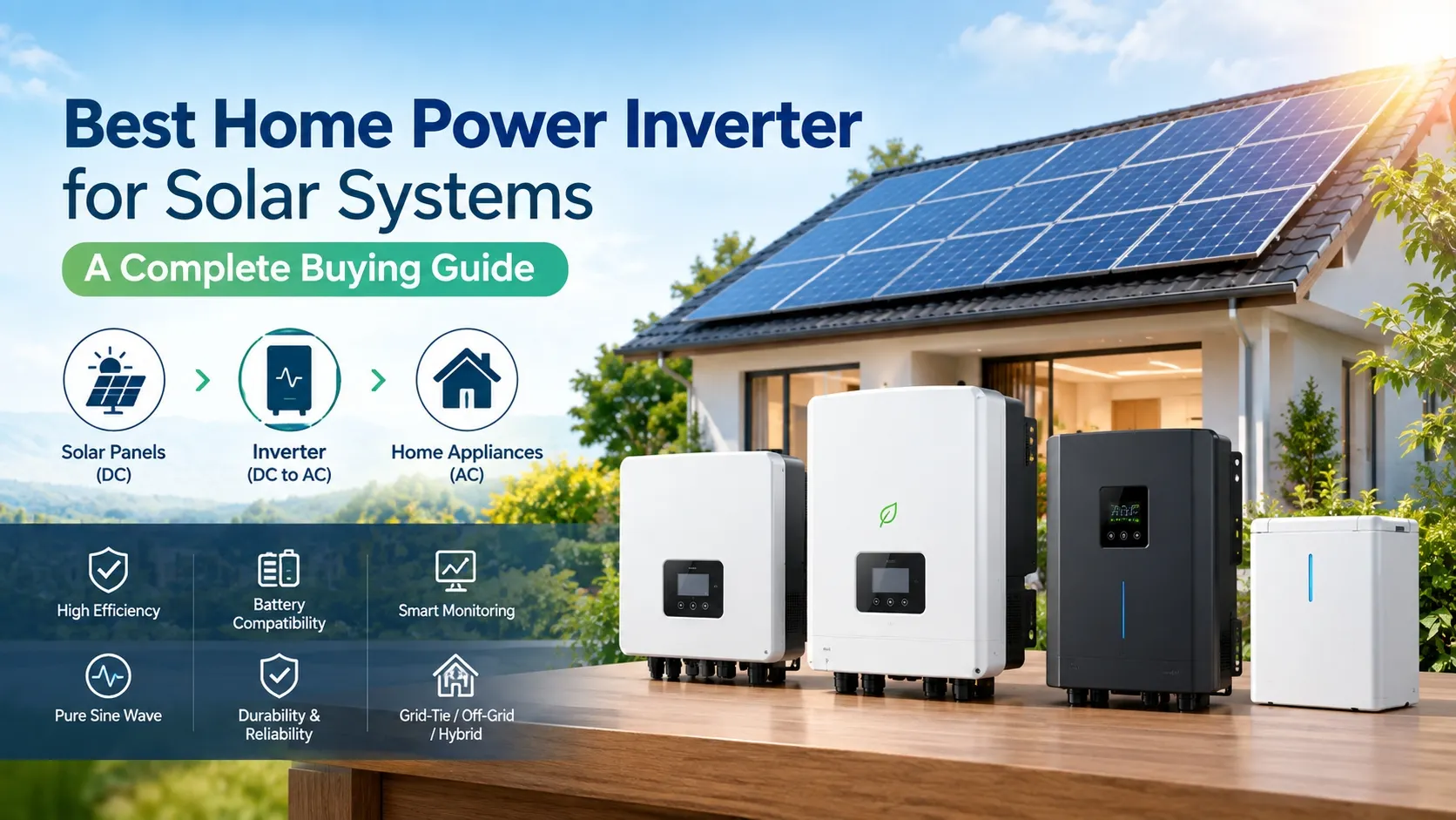 Best Home Power Inverter for Solar Systems