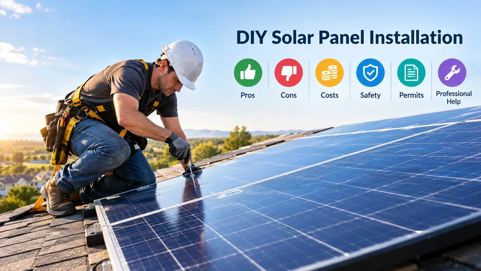 DIY Solar Panel Installation: Pros, Cons & Costs