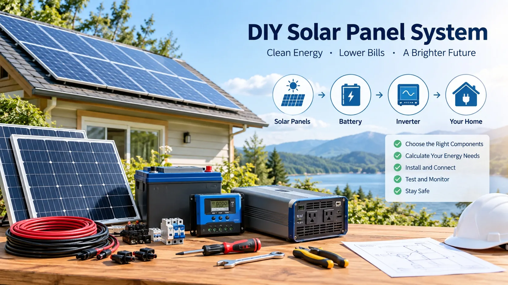 DIY Solar Panel System: A Complete Home Guide