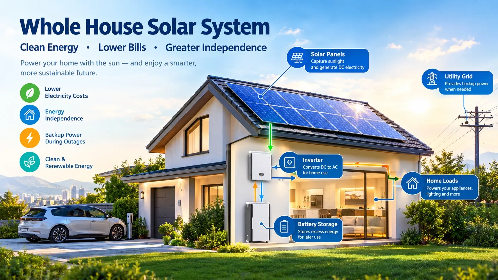 Whole House Solar System