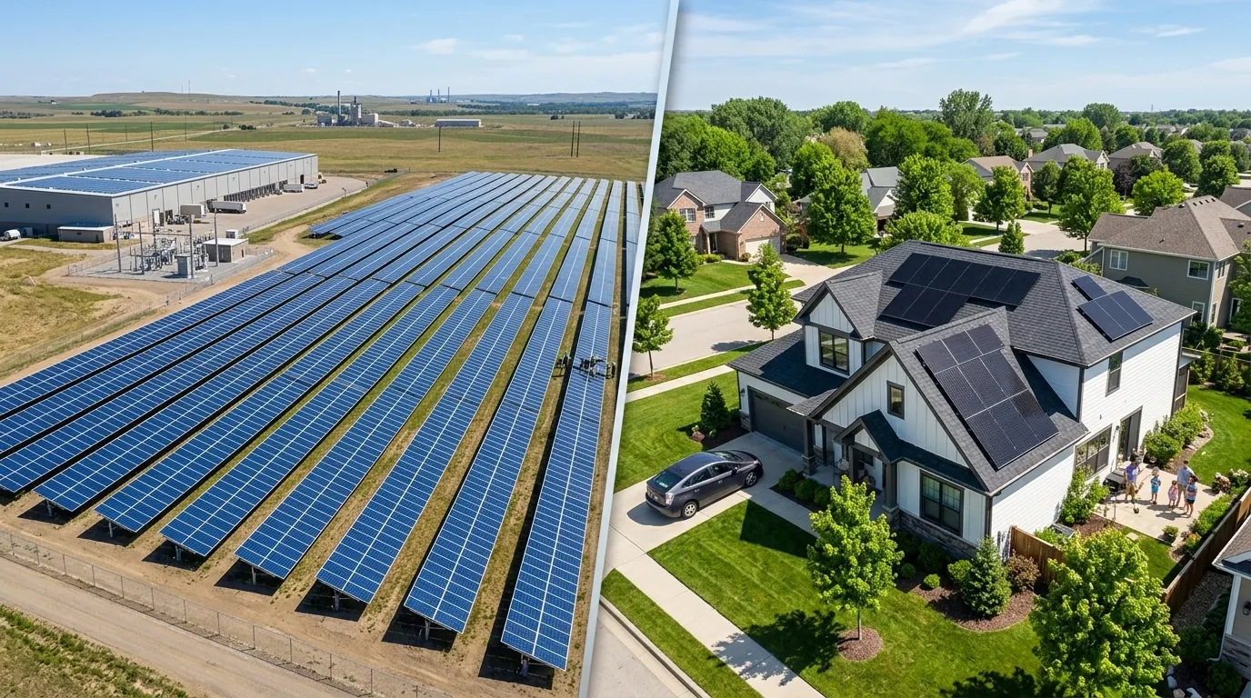 commercial vs residential solar panels