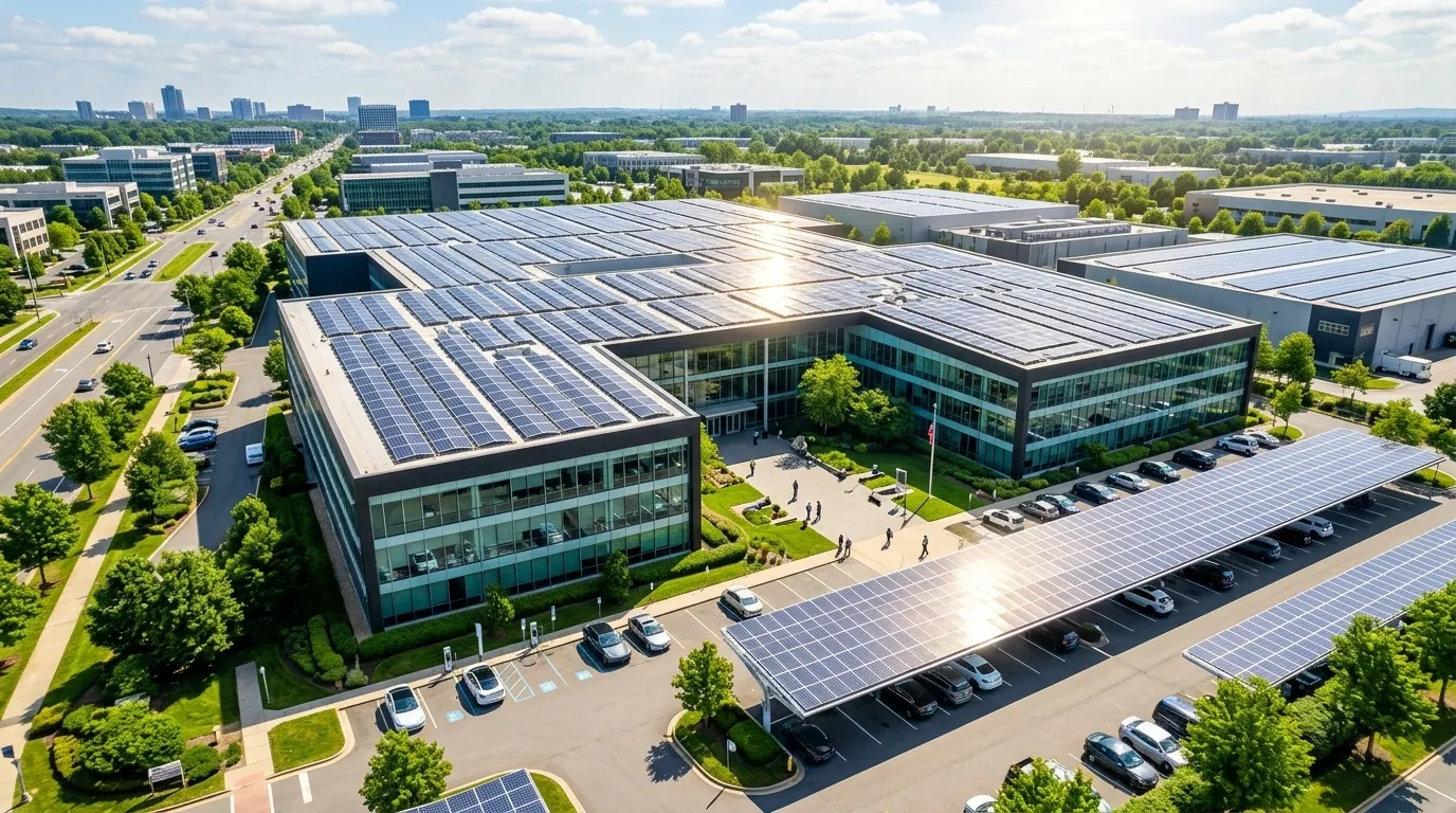 Benefits of Solar Panels for Commercial Buildings: Cost Savings & ROI