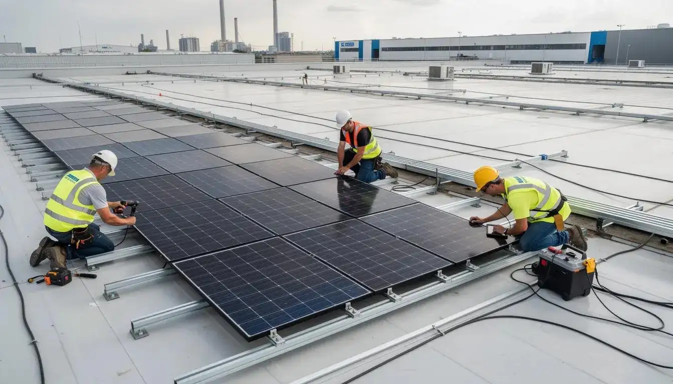Commercial Roof Mounted Solar Panels: Benefits & Costs